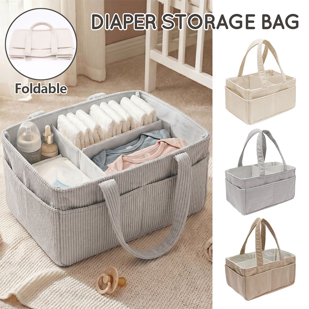 Baby Clothing Hamper - Przenośny organizer na pieluchy dla niemowląt,