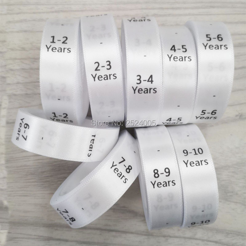 Baby Clothing Tags - Darmowa wysyłka etykiety w rozmiarze dzieci/nowy