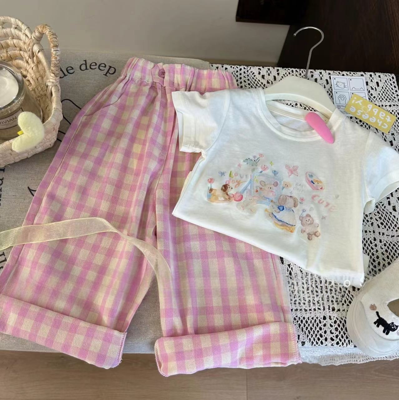 Baby Girl Clothing Zara - Zestawy odzieży dziecięcej Top z krótkim