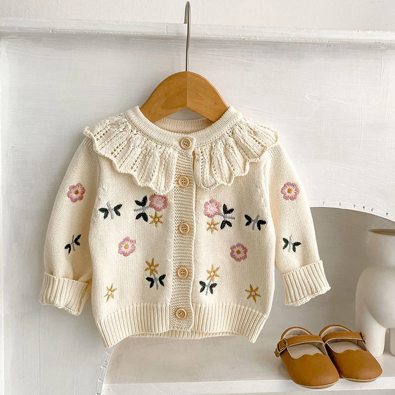 Baby Girl Clothing Zara - Jesienny kardigan Wszechstronny dziewczęcy dziecięcy dziecięcy
