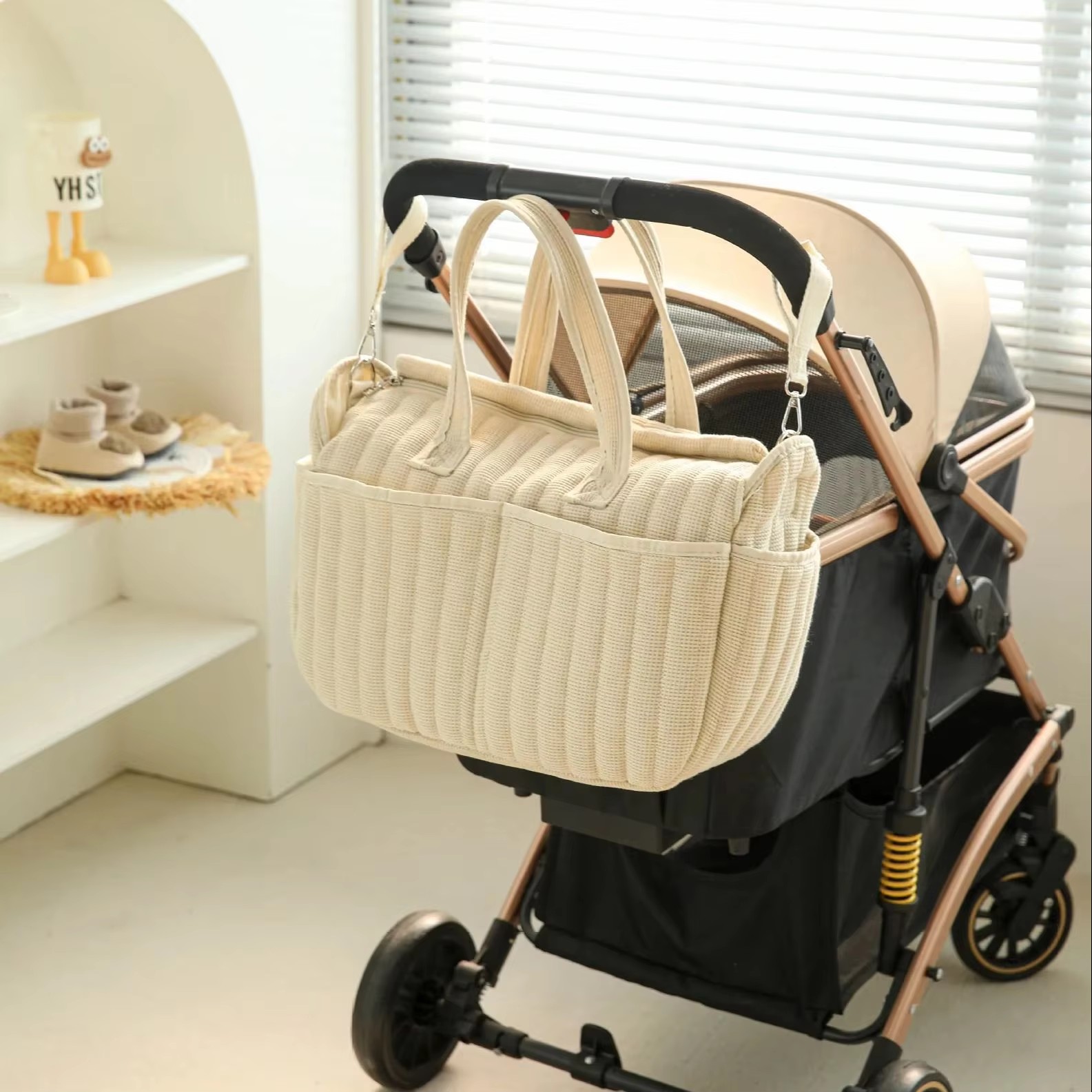 Baby Clothing Hamper - Modna torba na pieluchy dla niemowląt,