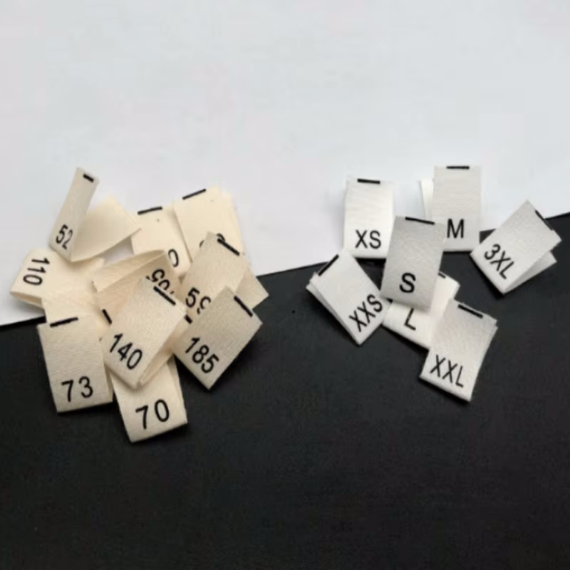 Baby Clothing Tags - 500 SZT. Wysokiej Jakości Przycięte i