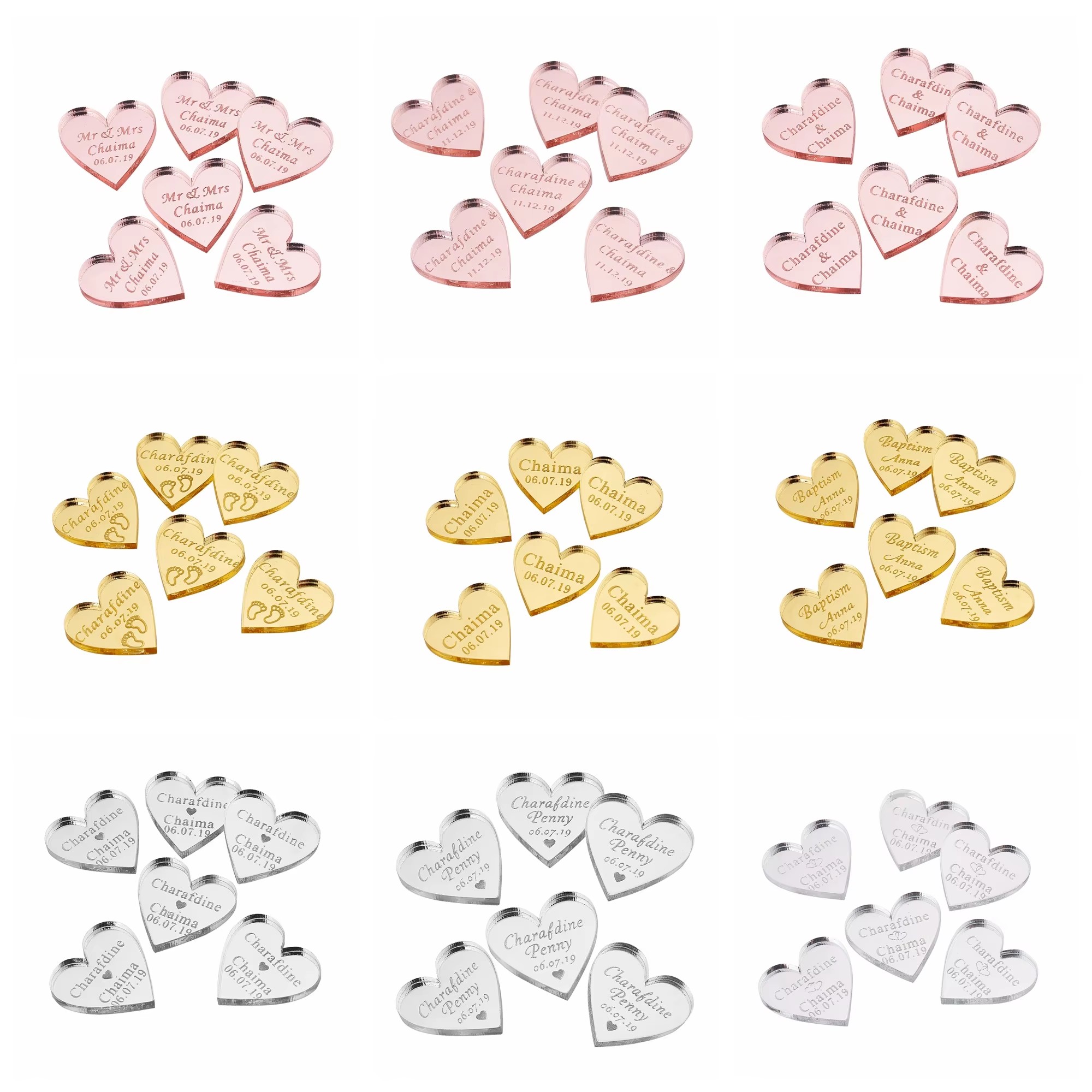 20/50/100Pcs Personalized Acry – Baby Clothing Tags recenzja i cena