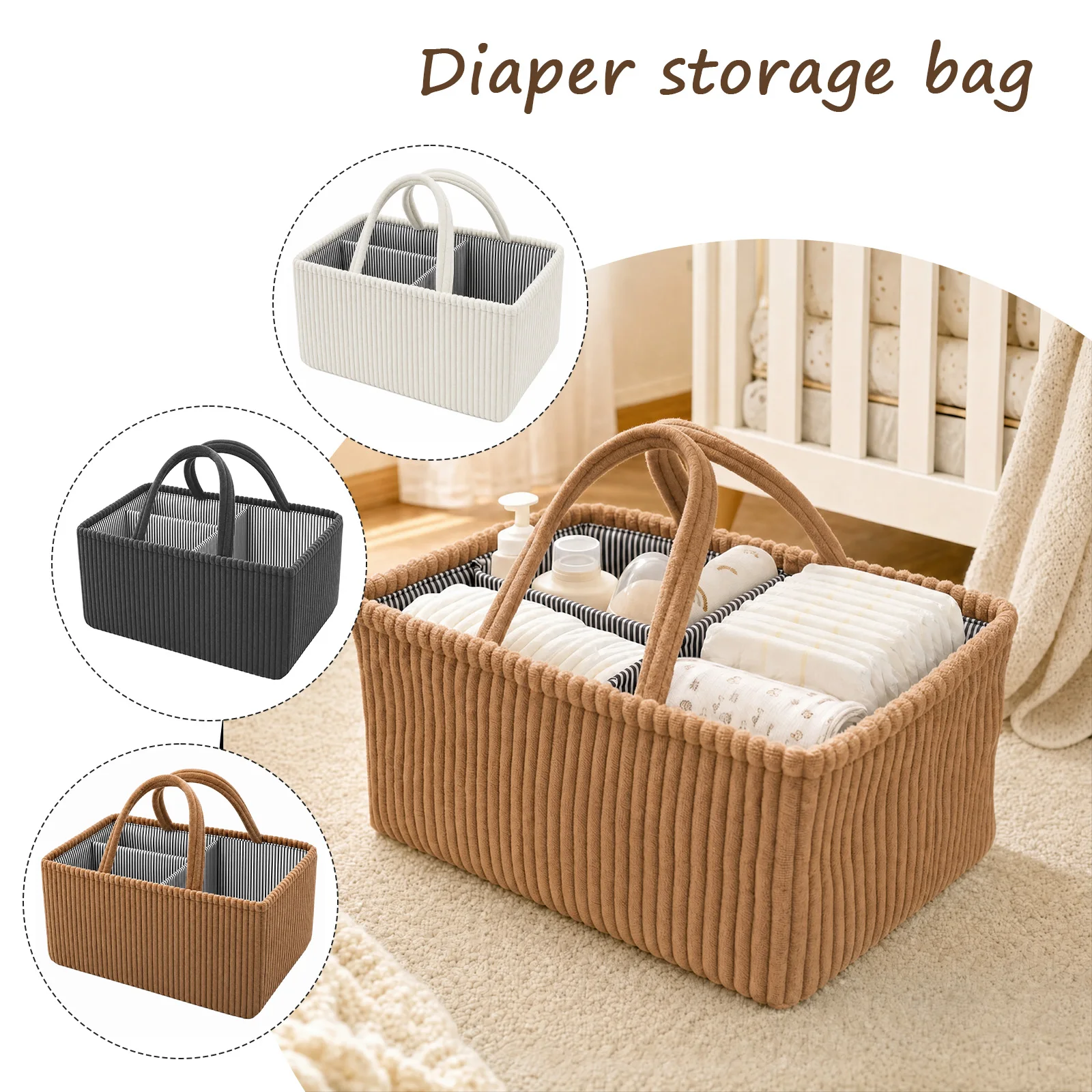 Organizer na pieluchy dla niem – Baby Clothing Hamper recenzja i cena