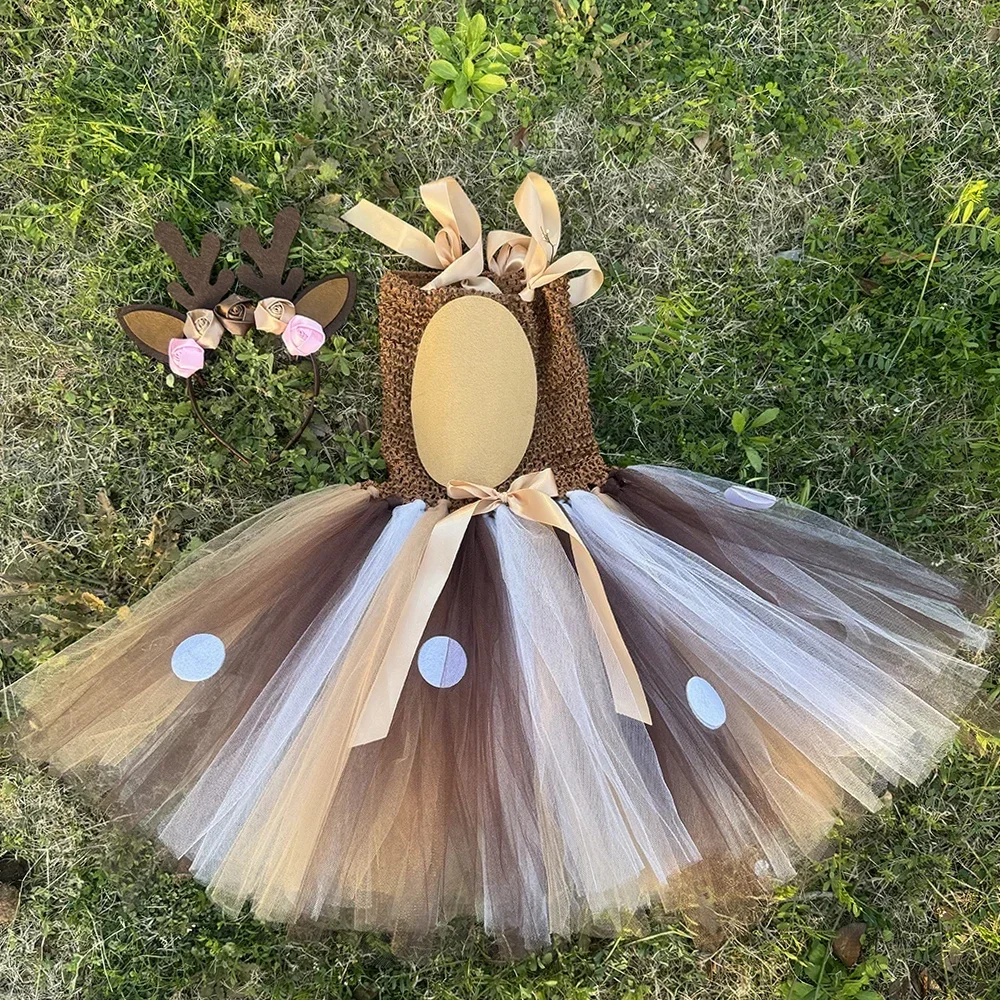 Sukienka Tutu z Jeleniem dla D – Baby Clothing Usa recenzja i cena