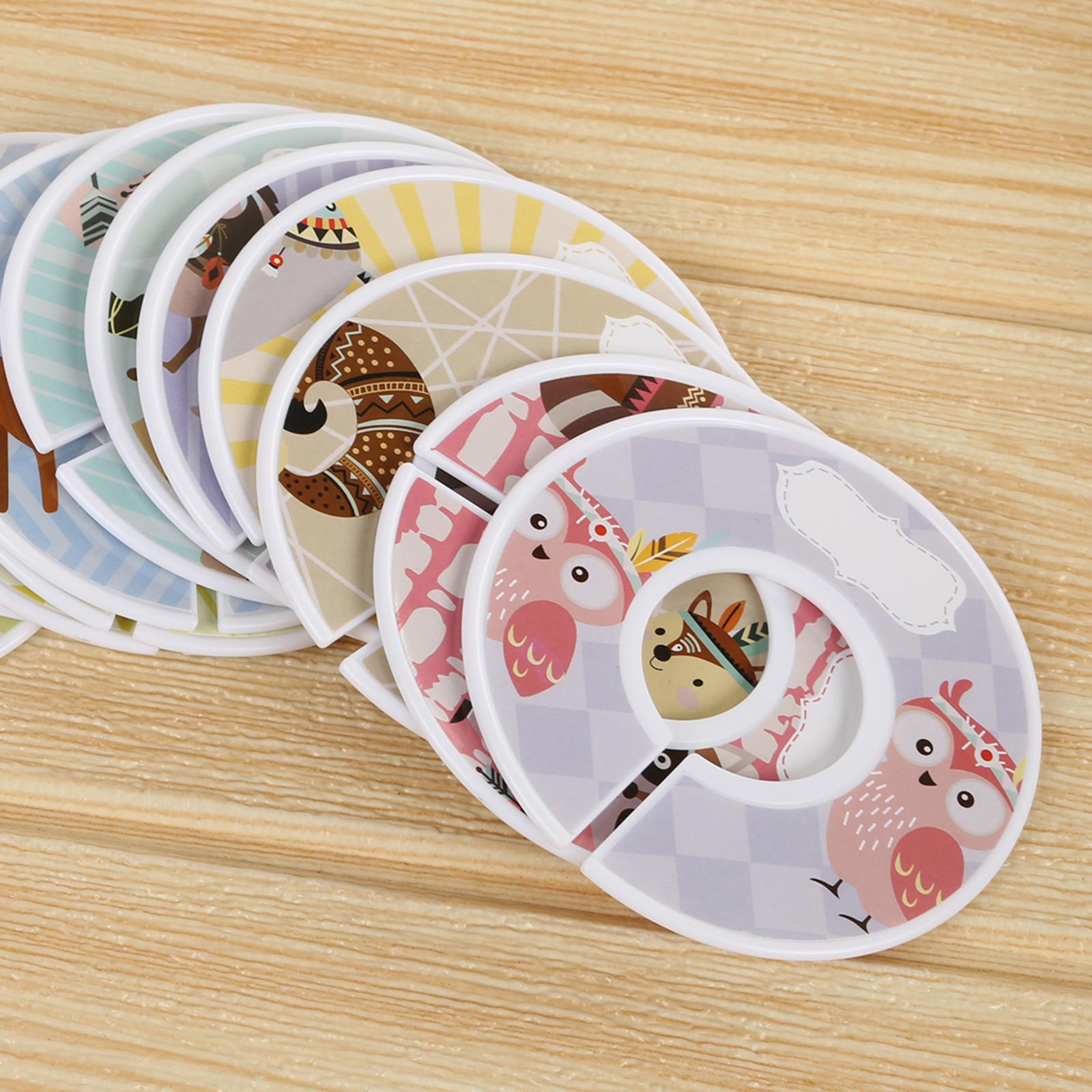 Puste okrągłe przegródki na ub – Baby Clothing Tags recenzja i cena