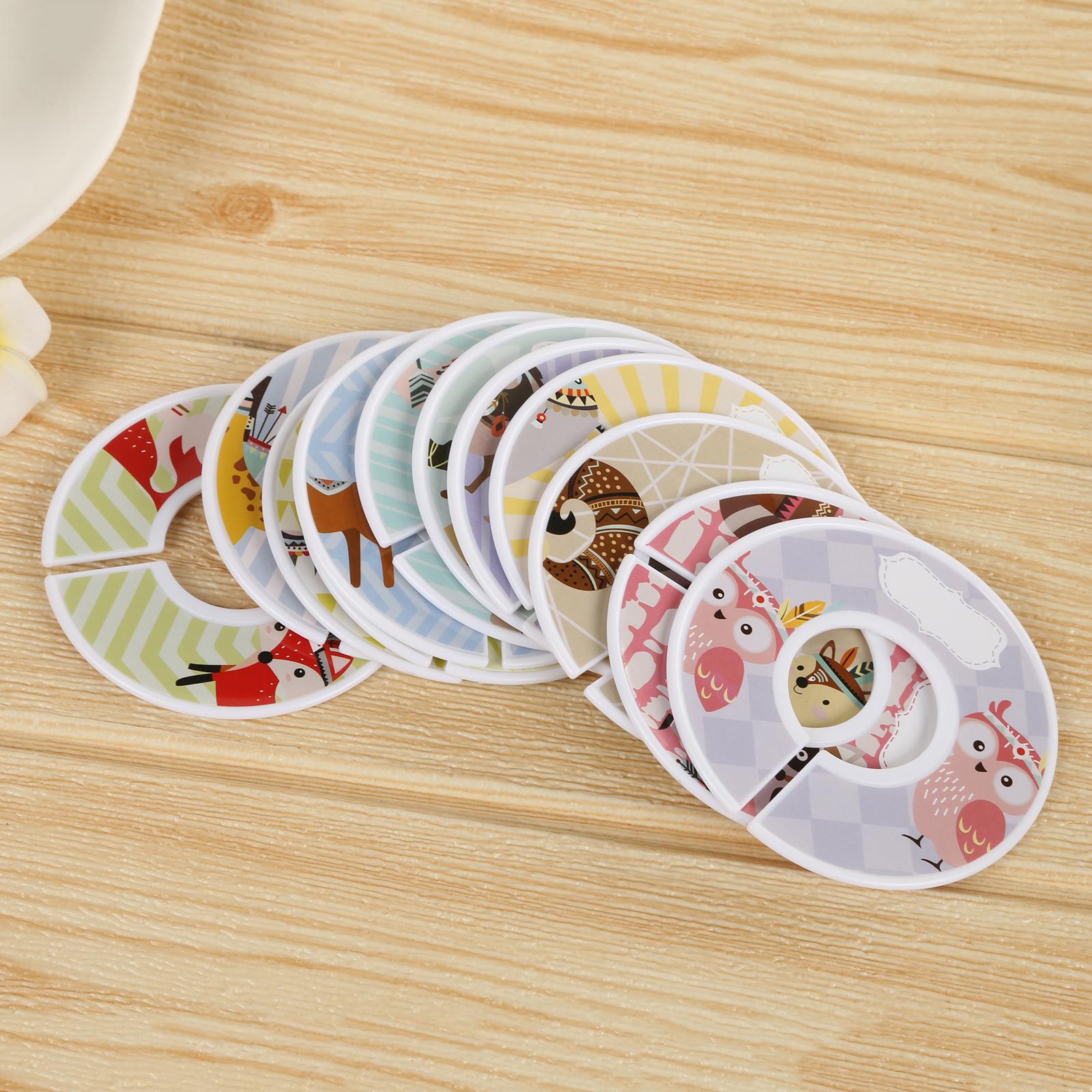Puste okrągłe przegródki na ub – Baby Clothing Tags recenzja i cena