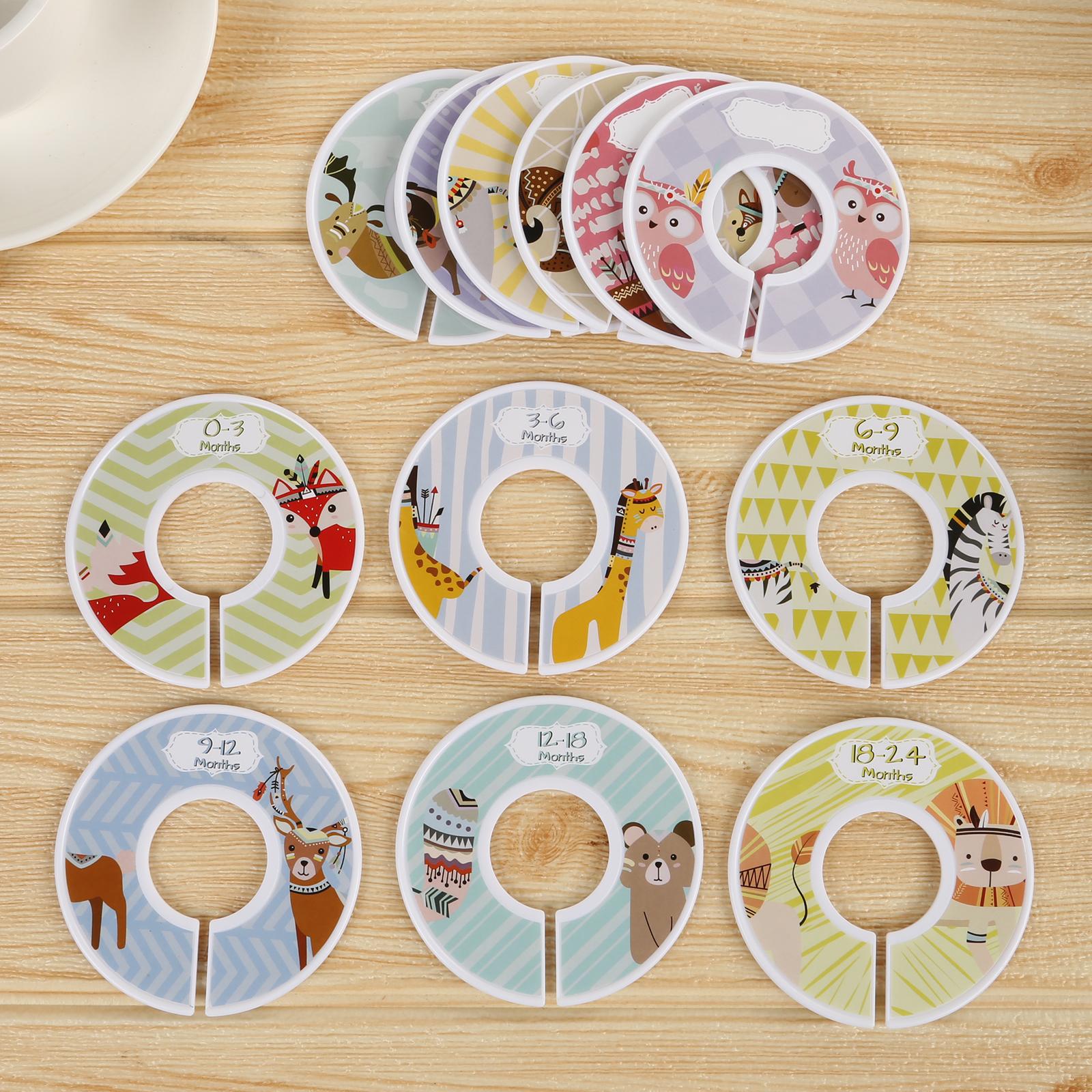 Puste okrągłe przegródki na ub – Baby Clothing Tags recenzja i cena