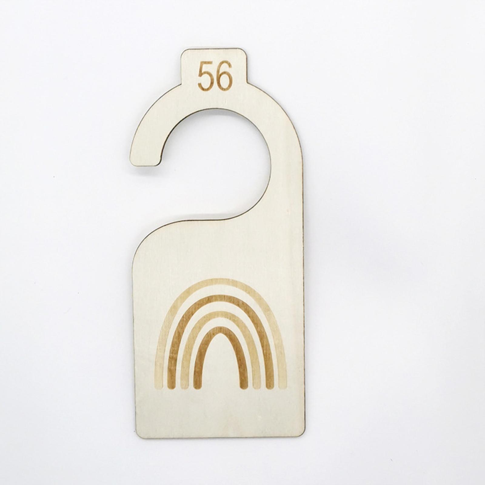 8 szt. Urocze drewniane przegr – Baby Clothing Tags recenzja i cena