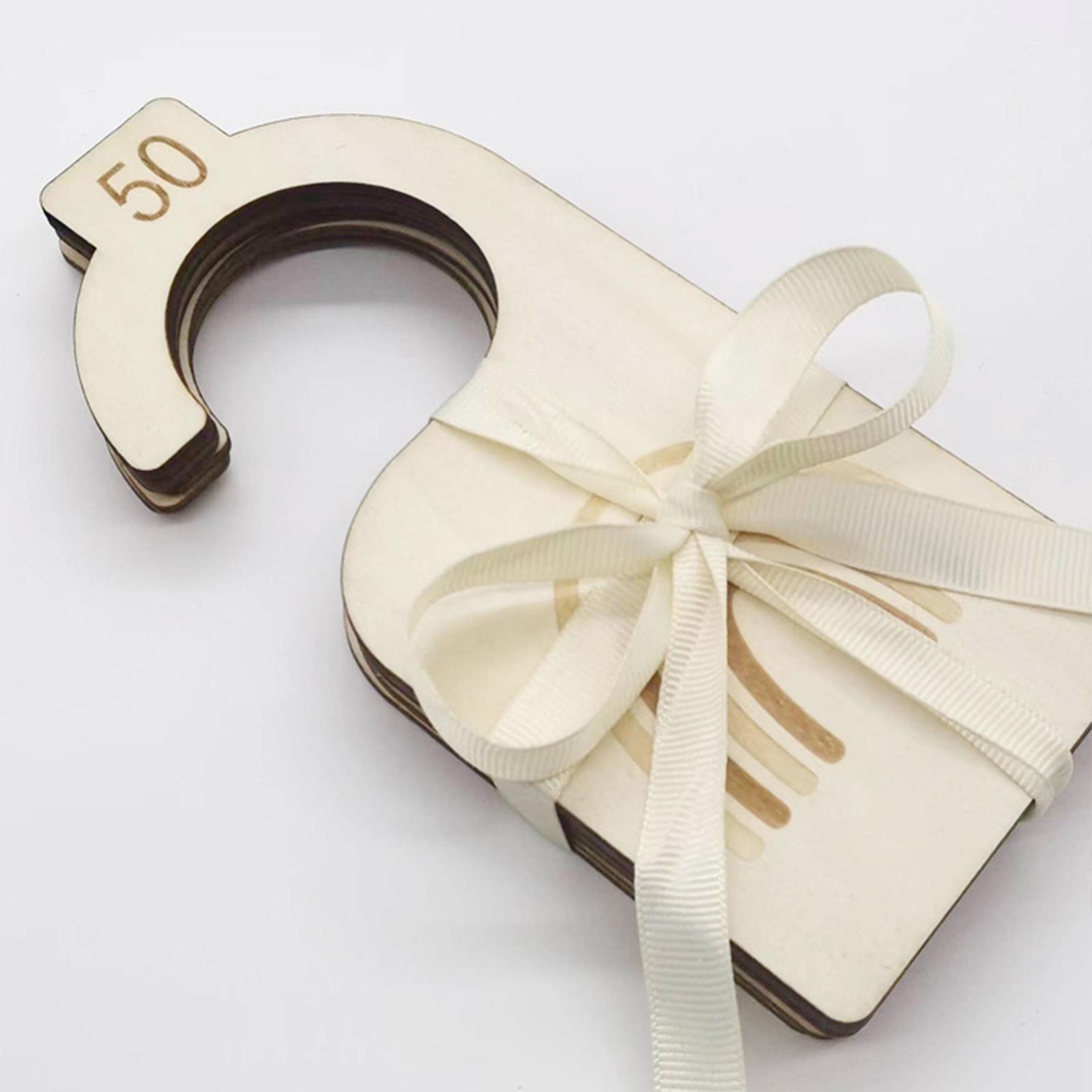 8 szt. Urocze drewniane przegr – Baby Clothing Tags recenzja i cena