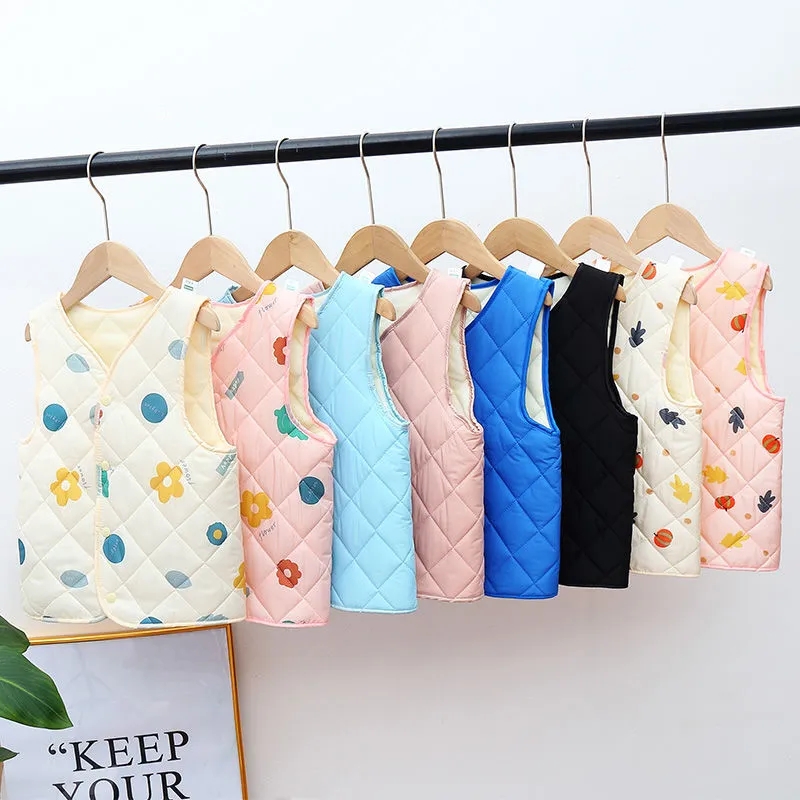 Słodkie kamizelki z nadrukiem  – Baby Clothing Quality recenzja i cena