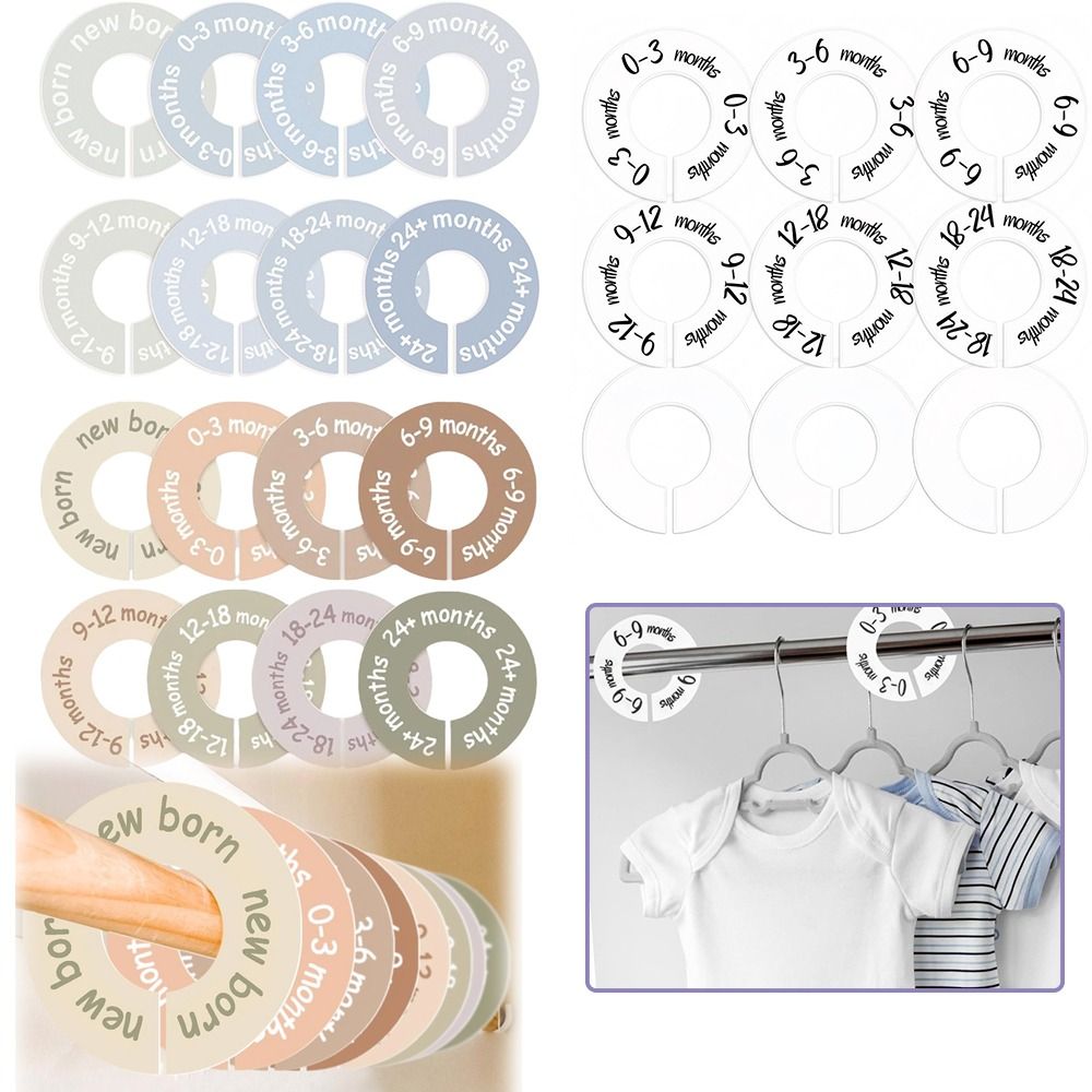 68/9 szt. Organizery do ubrań  – Baby Clothing Tags recenzja i cena