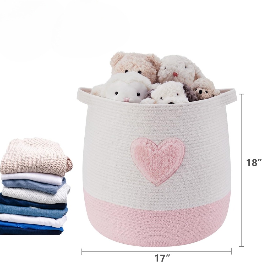 Różowy Kosz na Pranie dla Dzie – Baby Clothing Hamper recenzja i cena