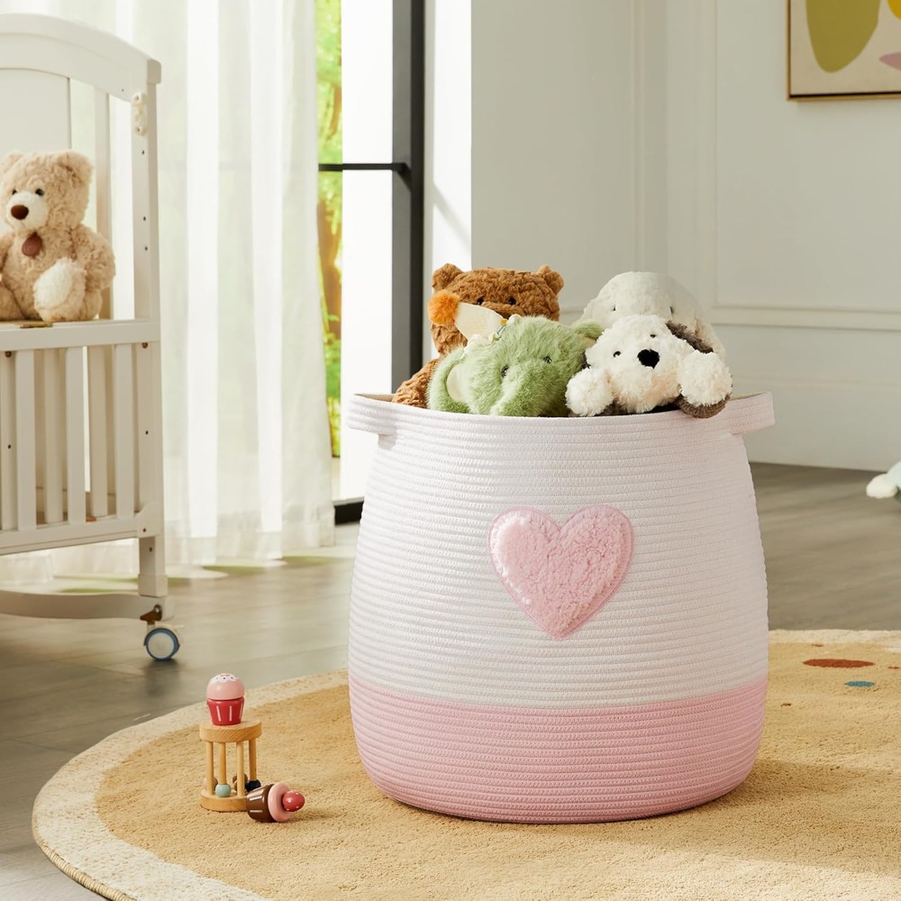 Różowy Kosz na Pranie dla Dzie – Baby Clothing Hamper recenzja i cena