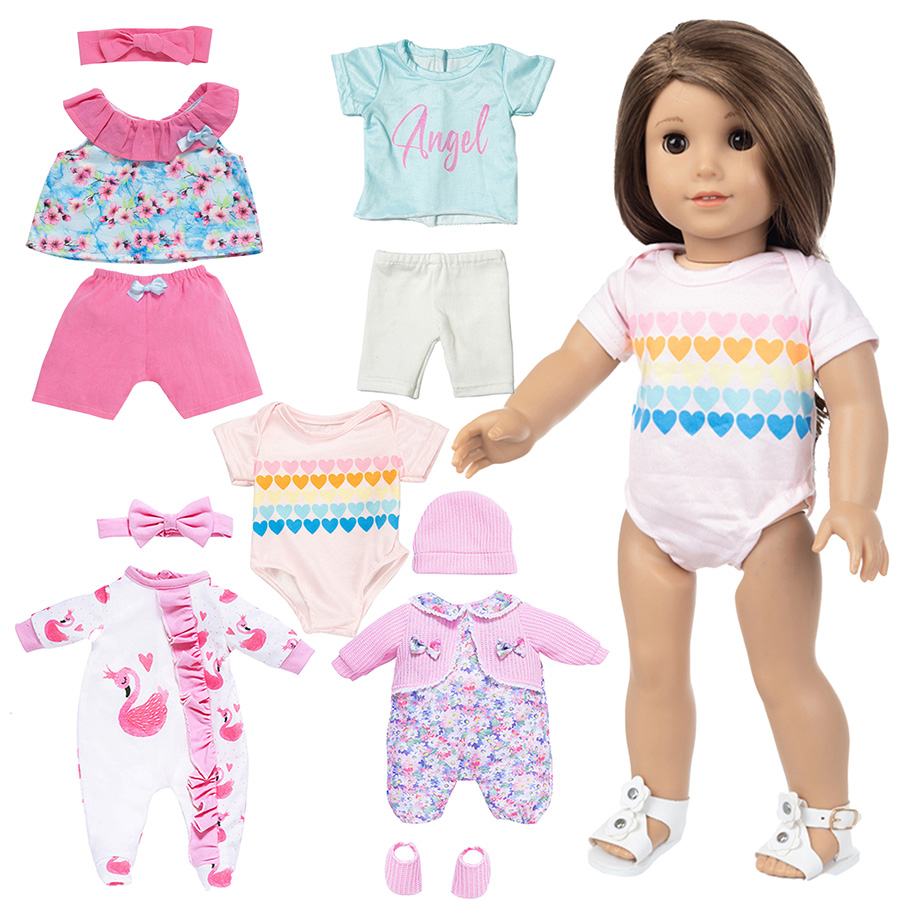 Ubranka dla lalek 18-calowych  – Baby Clothing Usa recenzja i cena