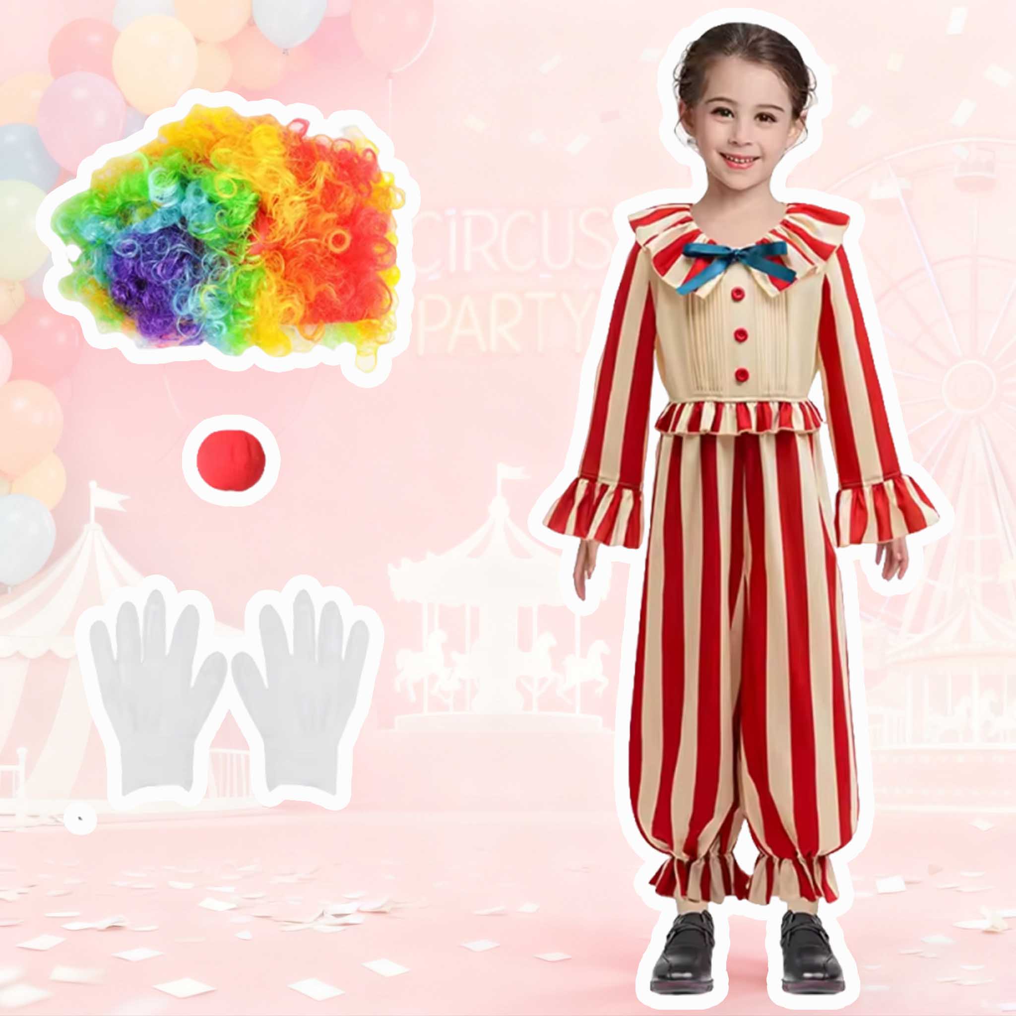 Stroje Klauna na Halloween dla – Baby Clothing Usa recenzja i cena