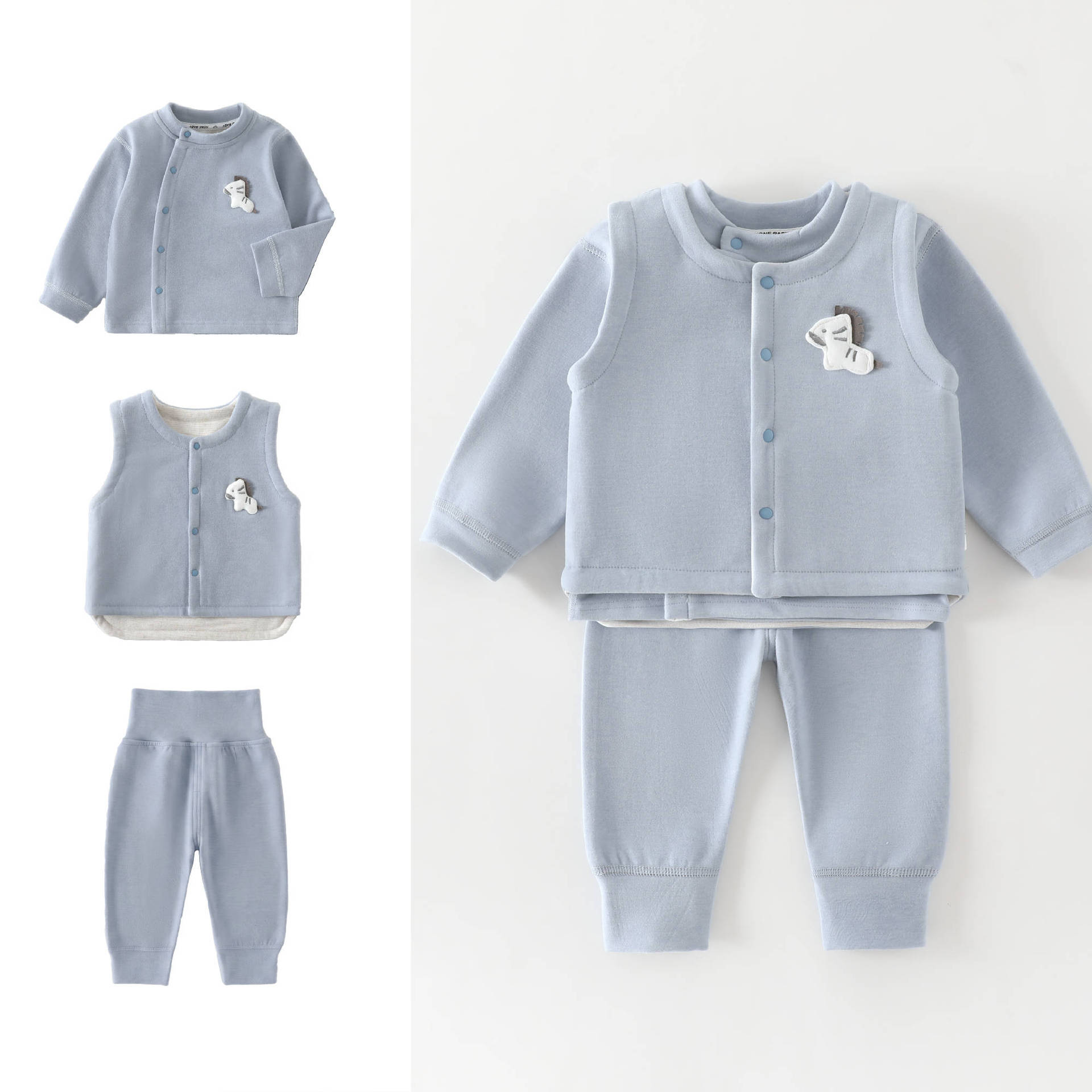 Zestaw 3-częściowy dla dzieci  – Baby Clothing Quality recenzja i cena