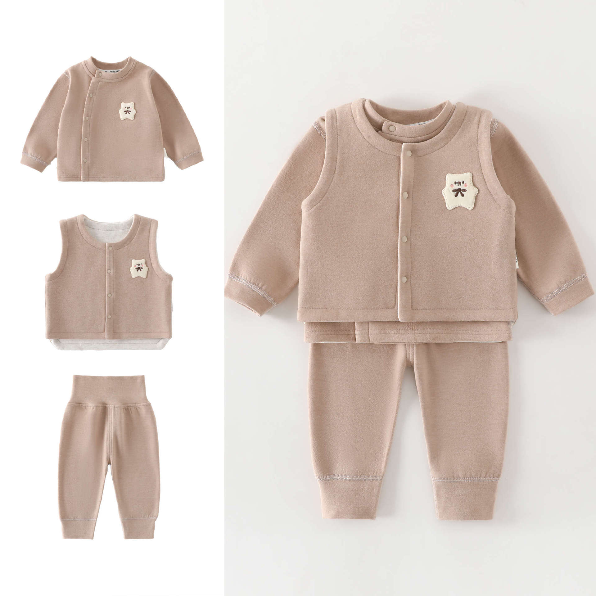 Zestaw 3-częściowy dla dzieci  – Baby Clothing Quality recenzja i cena